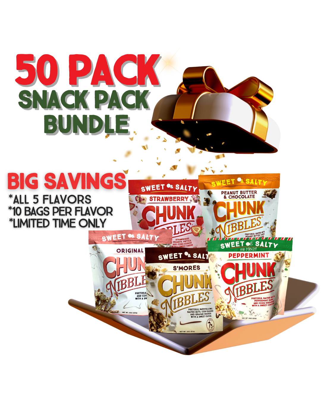 50 SNACK PACK BUNDLE!