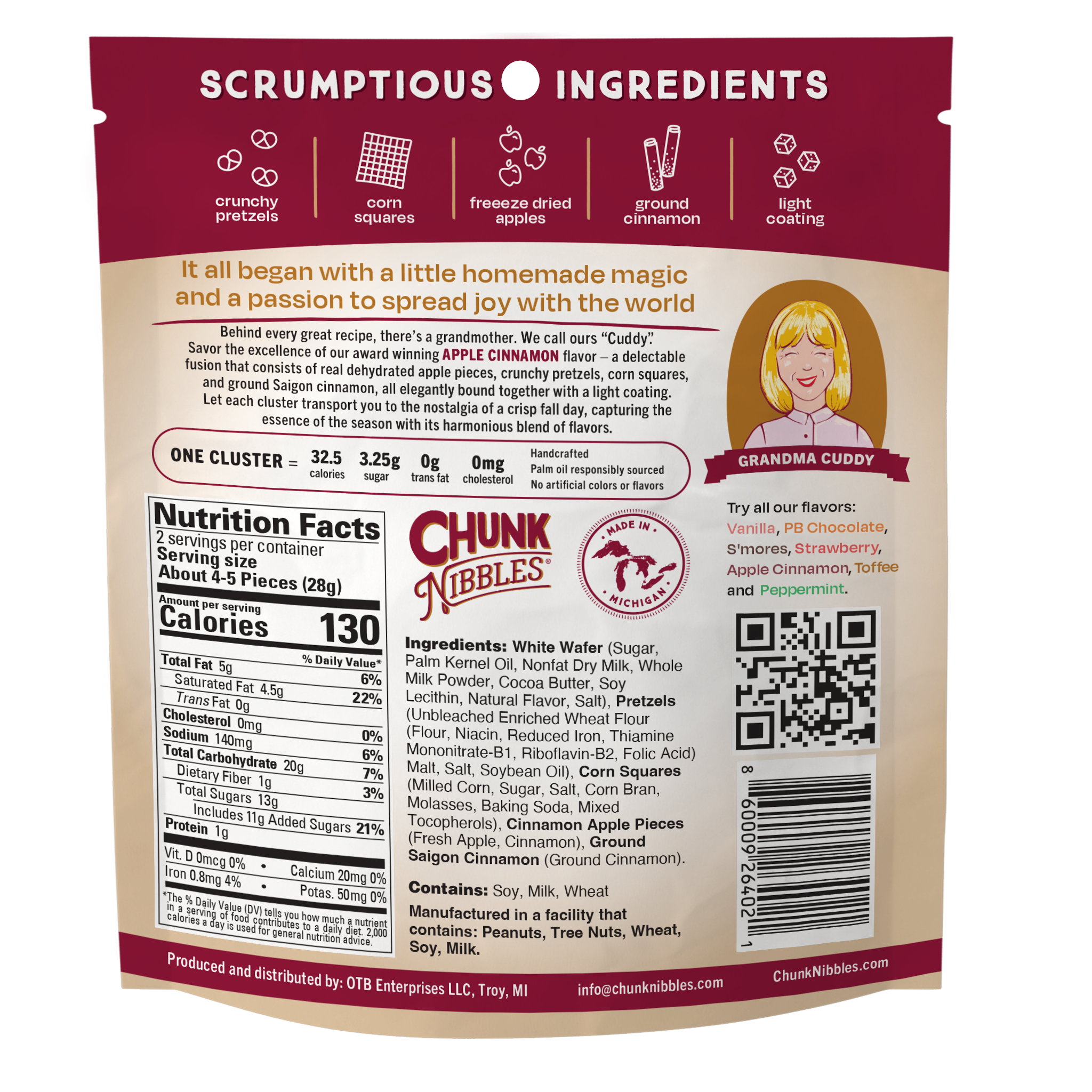 Apple Cinnamon Snack Pack Bundle 12