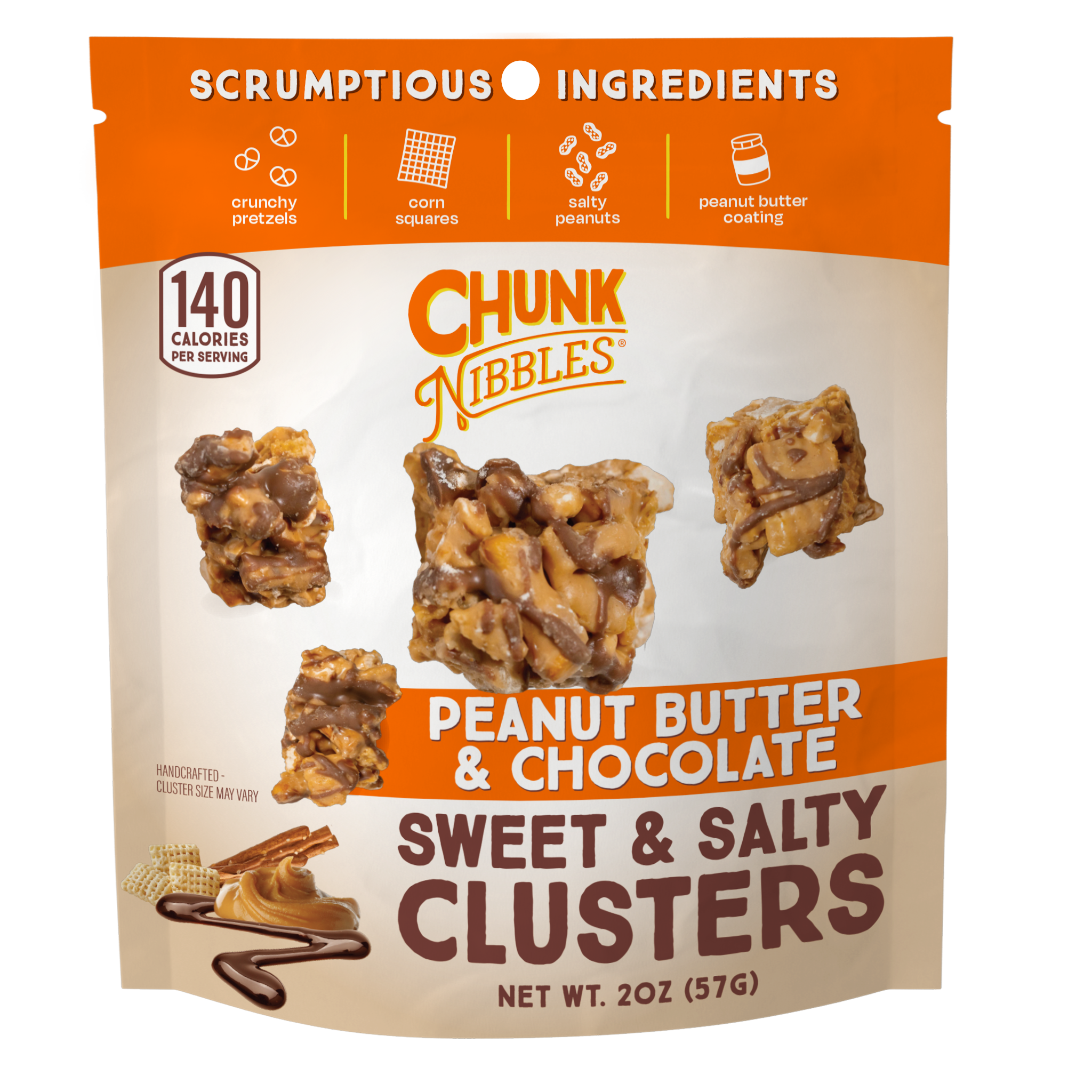 Peanut Butter Chocolate Pouch (2oz)