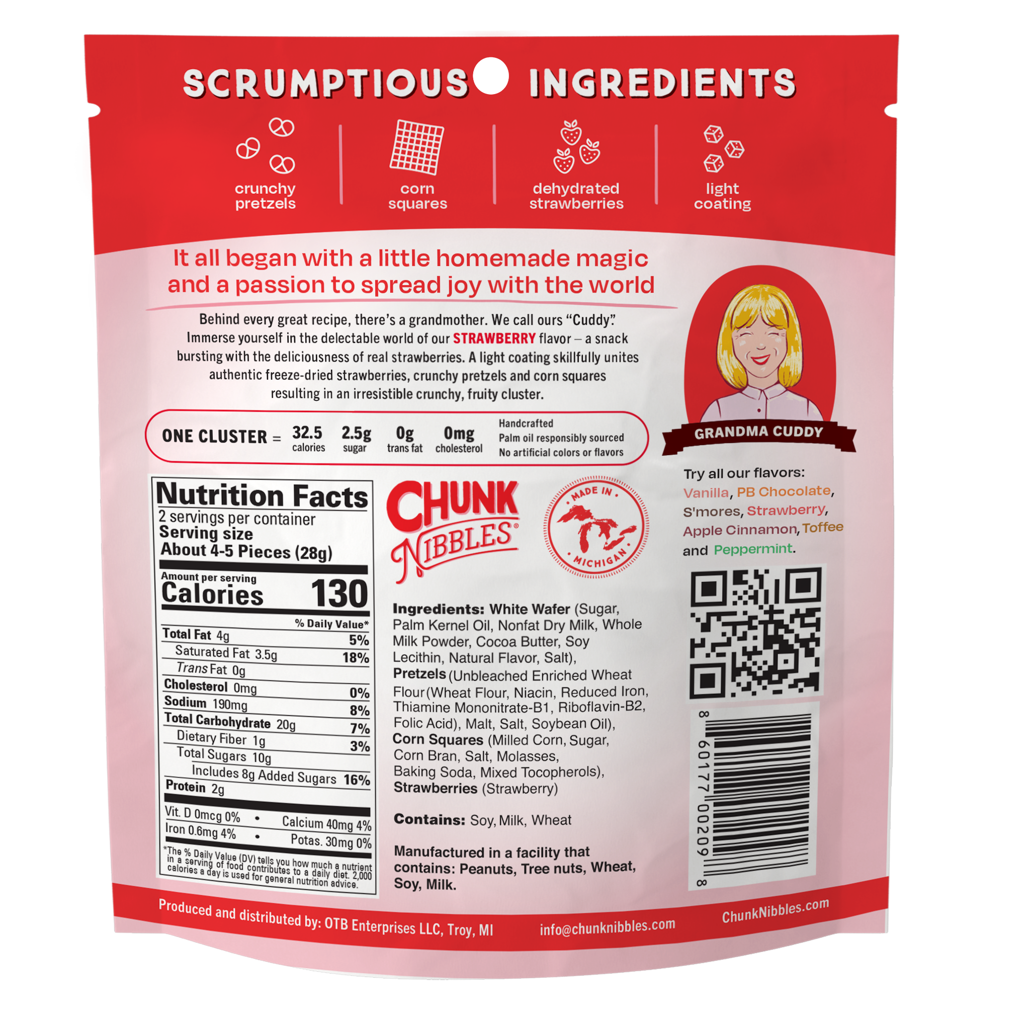 Strawberry Pouch (2oz)