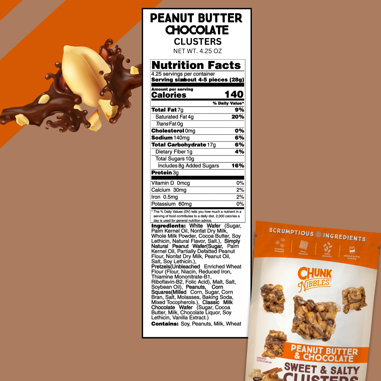 Peanut Butter Chocolate Pouch