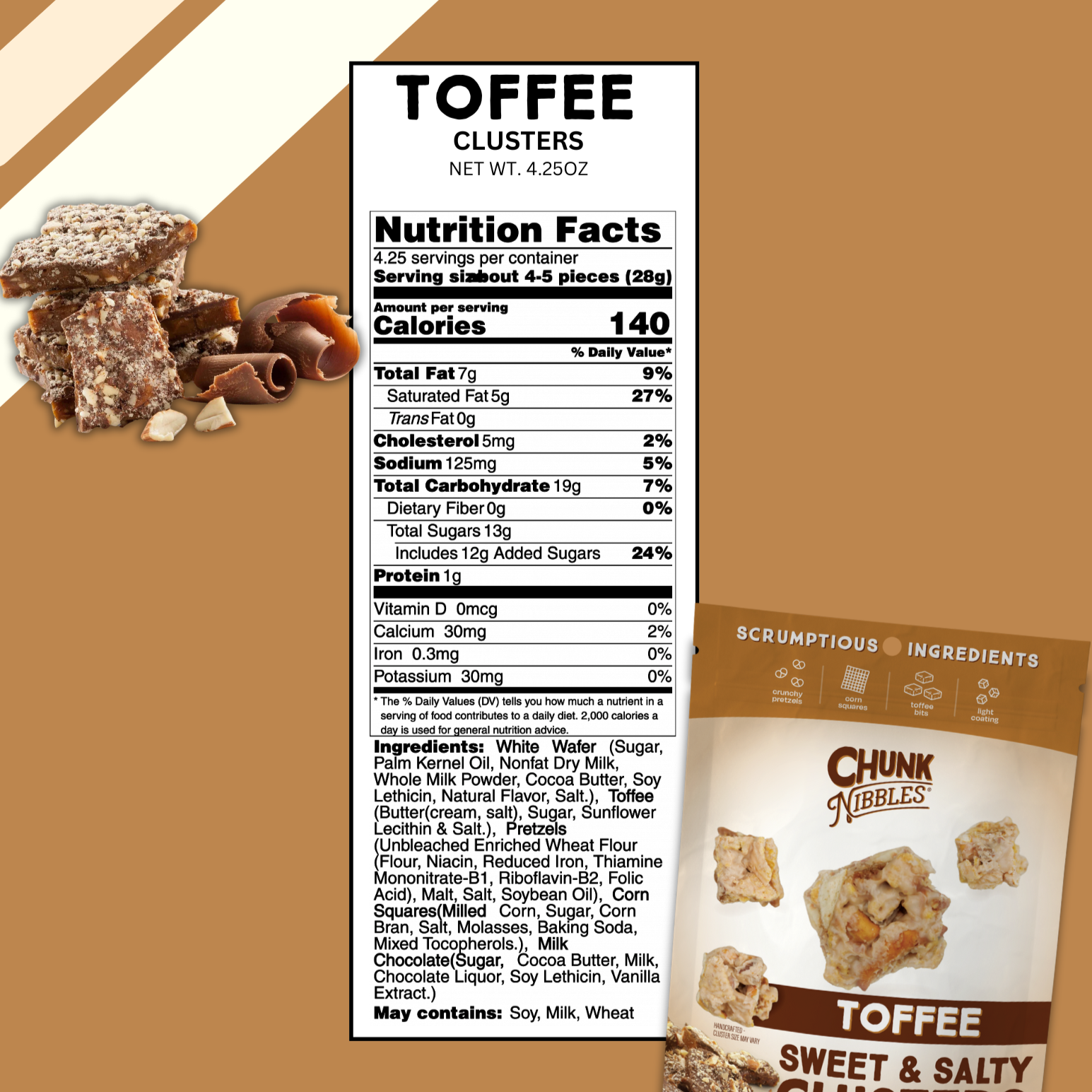 *AWARD WINNING* Toffee Pouch Three Pack