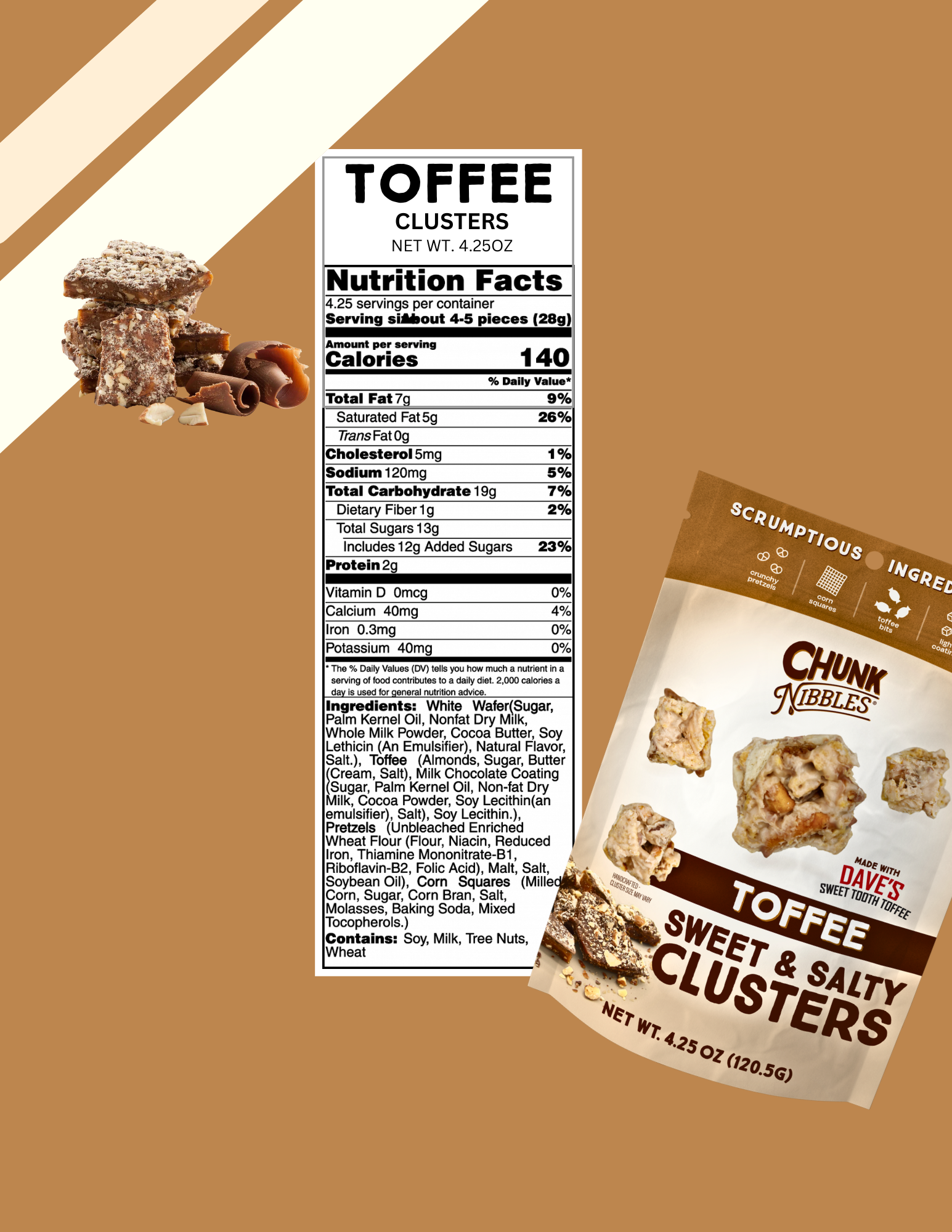 *NEW FLAVOR* - Toffee Chunk Nibbles