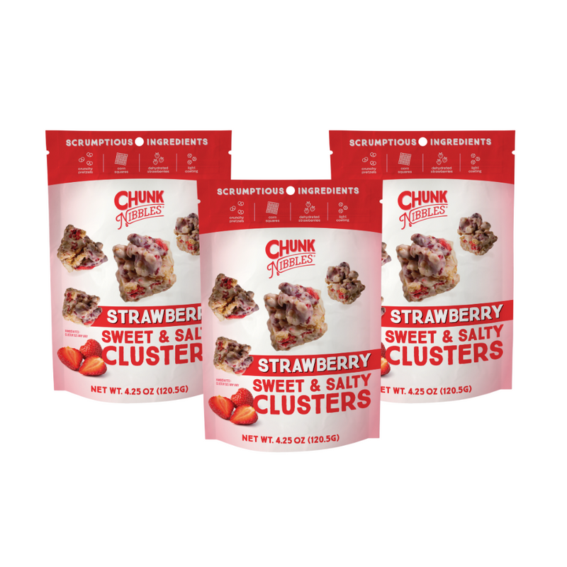 Strawberry Pouch Three Pack