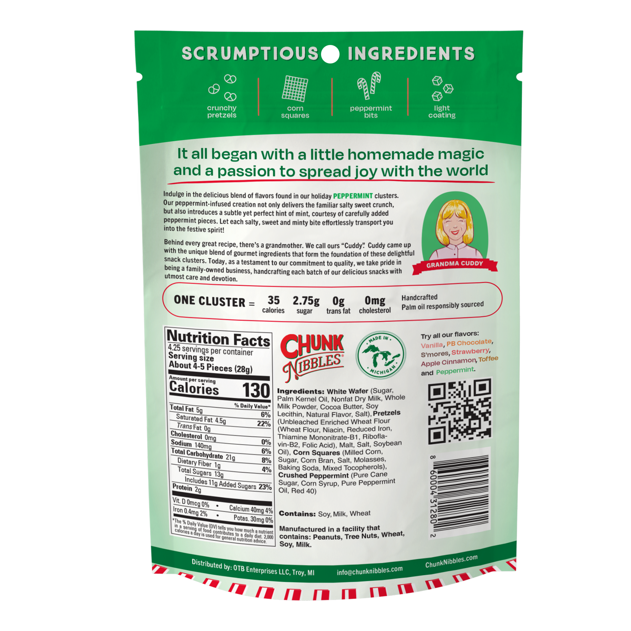 Peppermint Pouch *HOLIDAY EDITION*