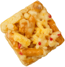 Scattered food item