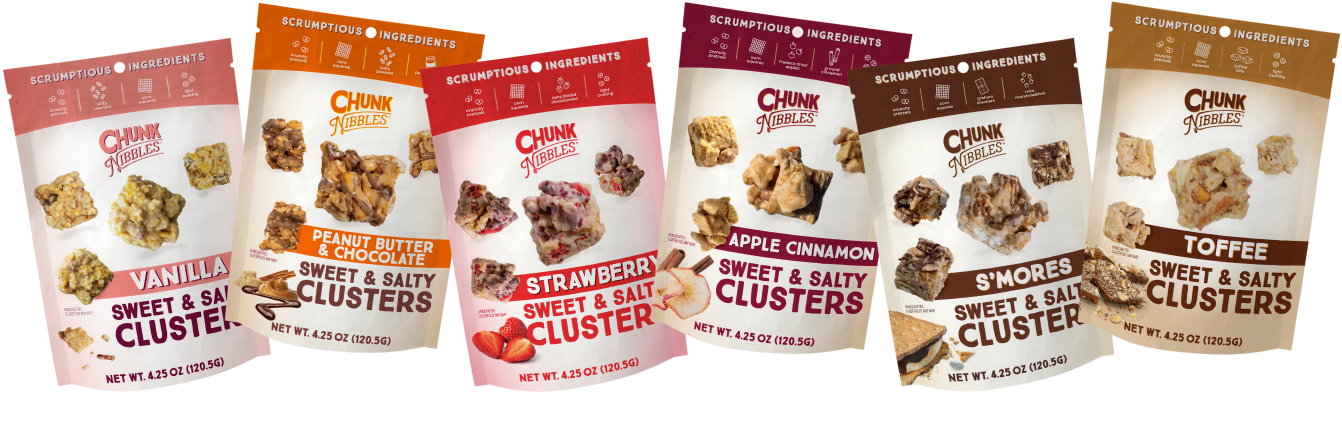 BITE-SIZE CLUSTERS,
SUPERSIZED TASTE