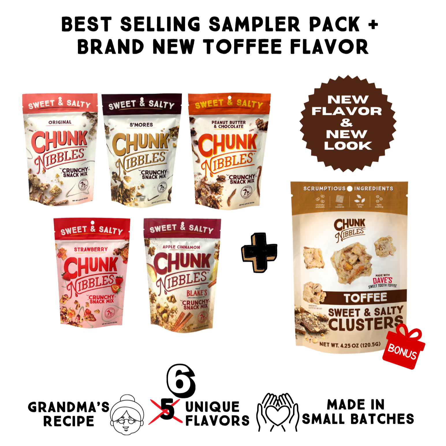 6 Flavor TikTok VIRAL Best Selling Sampler Pack