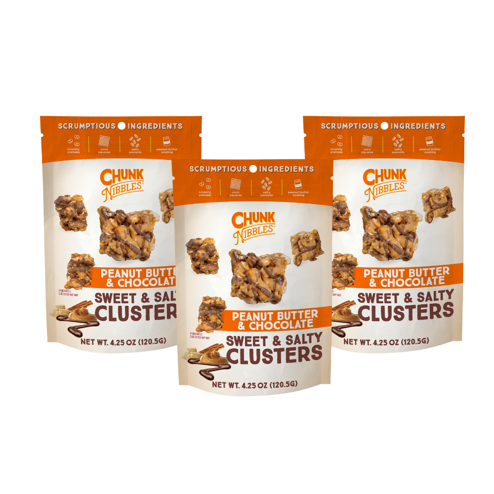 Peanut Butter Chocolate Pouch Three Pack